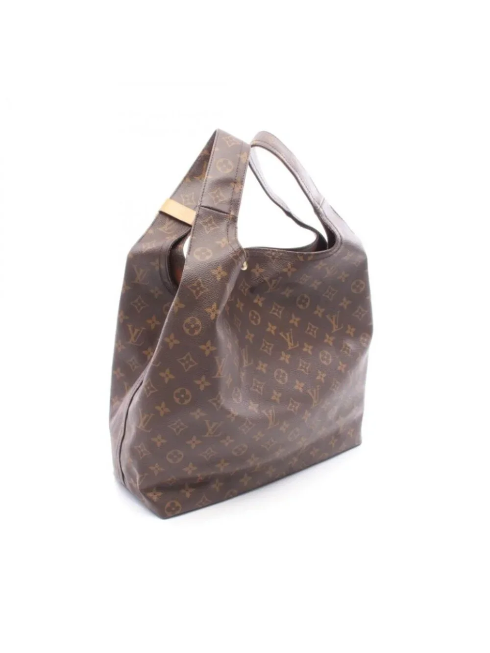 Louis Vuitton Handbag Atlantis GM Monogram 2-Way Canvas Leather